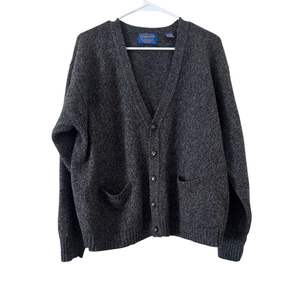 Pendleton Men's Gray Sweater Size L